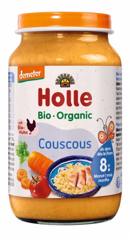 Holle Demeter jars of couscous