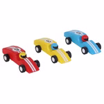 Coche de carreras con motor de arrastre