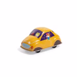 Coche de viento de metal
