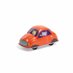 Coche de viento de metal