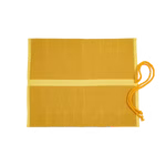 Astuccio per matite arrotolabile giallo, 12s