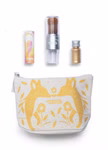 Borsa con glitter oro 
