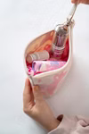 Borsa rosa con glitter 