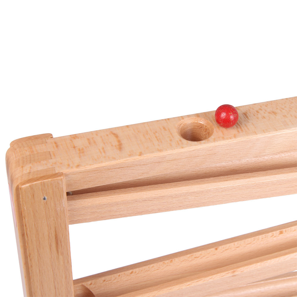Kugelbahn mit Glockenspiel, natur | Waldorfshop