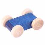 Wooden racing car