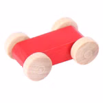 Wooden racing car