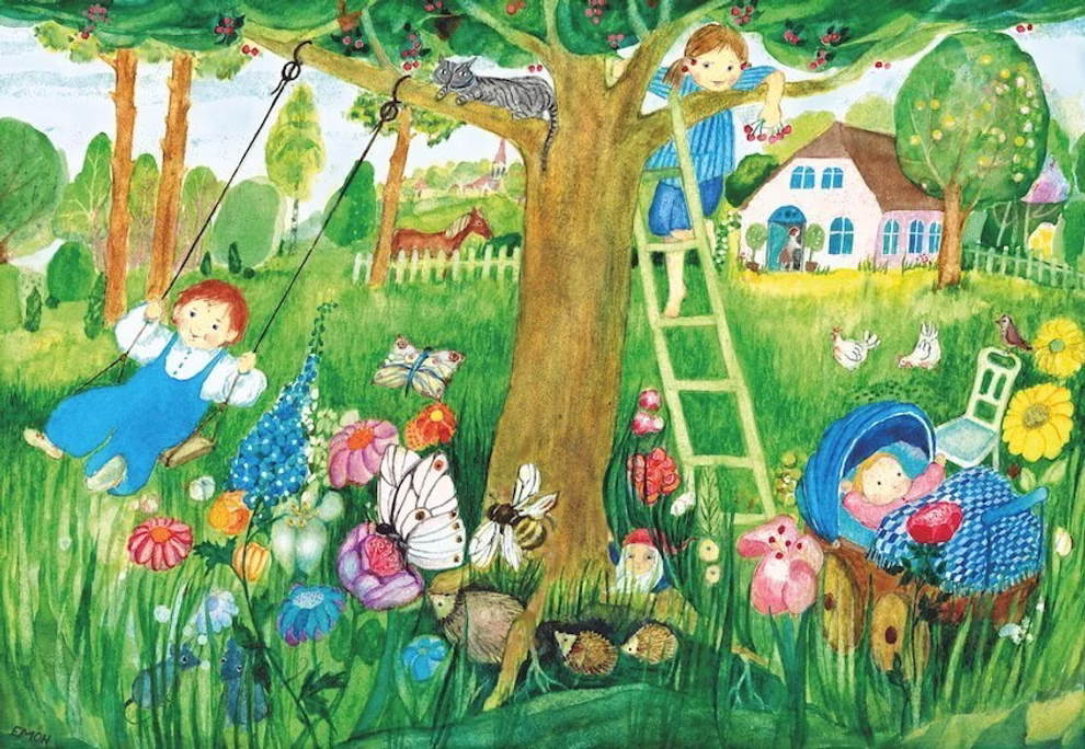 Art Print Cherry Harvest Art Print Cherry Harvest