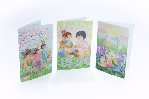 Easter Folding Card Set