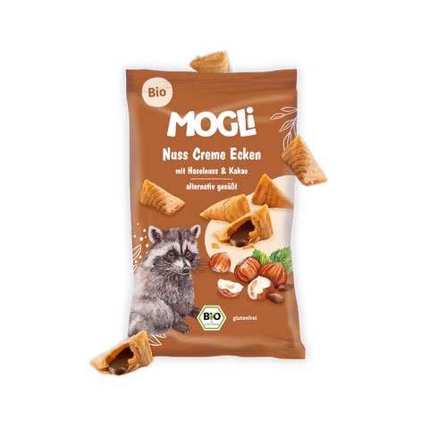 Angoli di crema di nocciole