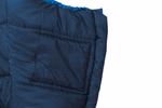Children's sleeping bag with wool filling green