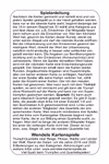 Eine rechteckige Karte aus dem "Quartett Länder Europas 32 Länder Europas" von Wendelins Kartenspiele enthält eine deutsche Spielanleitung für dieses Kartenspiel bei dem die Spieler europäische Länder anhand von Kategorien wie Höhe Länge oder Fläche vergle