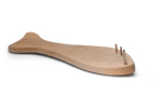 Lyre in maple, dolphin