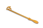 Der Choroi Flötenwischer Holz aus Ahorn ein Putzstock aus Ahornholz ist auf einem schlichten hellen Hintergrund abgebildet.