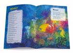 Waldow Verlag VORHANG AUF Heft 135 Wundersame Wasserwelten Zeitschrift für Kinder und Eltern_23438 Der VORHANG AUF Heft 135 Wundersame Wasserwelten Zeitschrift für Kinder und Eltern aus dem Waldow Verlag zeigt eine illustrierte Unterwasserszene; die linke Seite zeigt das Inhaltsverzeichnis auf der rechten steht "Wasser" mit deutschem Text.