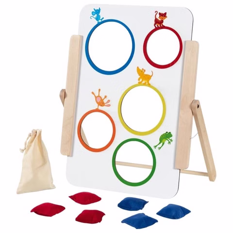 Gioco di lancio del bersaglio per grandi e piccini