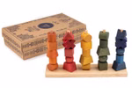Juego de clavijas arco iris Juego de clavijas arco iris