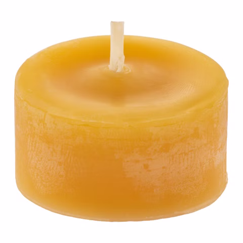 Beeswax tea light