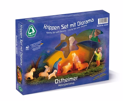 Cot set with diorama 11 pieces