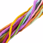 Cordons de soie, 10 pièces
