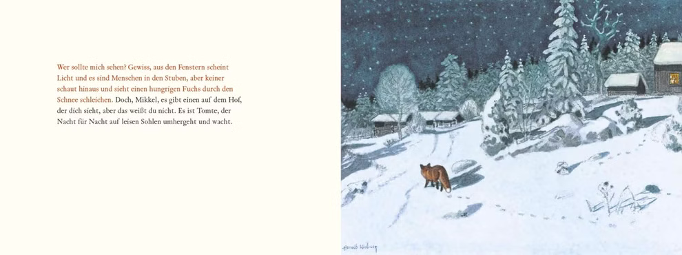 Oetinger Verlag Tomte und der Fuchs Astrid Lindgren _29975 Tomte und der Fuchs