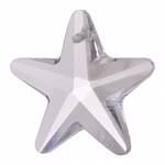 Kristal bezet met ster clearcrystal