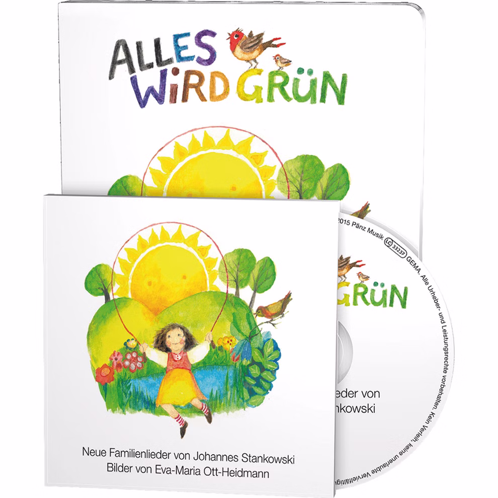Buch und CD: Alles wird grün Buch und CD: Alles wird grün