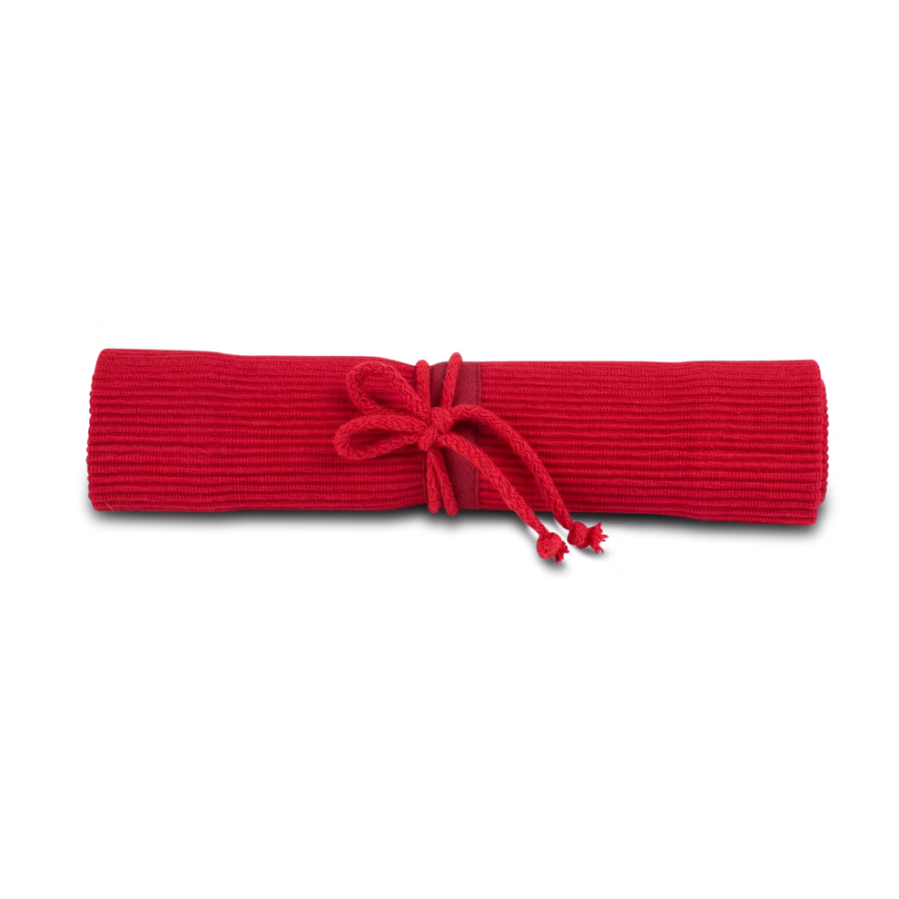 Astuccio per matite roll-up rosso, 12s Astuccio per matite roll-up rosso, 12s
