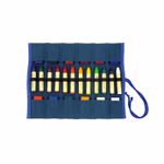 [Paket] Astuccio per matite riempito blu, 12s
