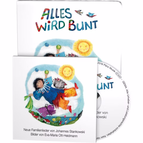 Buch und CD: Alles wird bunt