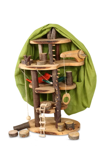 Cabane dans les arbres pour les poupées