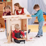Banco de trabajo para niños