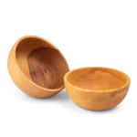 Tazón de madera de aliso
