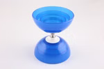 Diábolo con rueda libre azul
