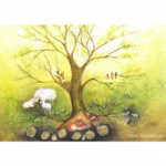 Kunstkaartenset Seasons, 4 stuks