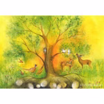 Kunstkaartenset Seasons, 4 stuks