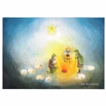 Set de tarjetas artísticas de Navidad, 4 piezas Set de tarjetas artísticas de Navidad, 4 piezas