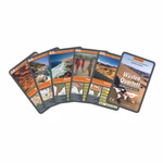 Die Quartett Wüsten Sonderedition von Wendelins Kartenspiele zeigt Spielkarten mit Fotos und Fakten über die Wüsten der Welt wie die Atacama die Sahara und die Namib wobei jede Karte mit einzigartigen Bildern und Symbolen versehen ist.