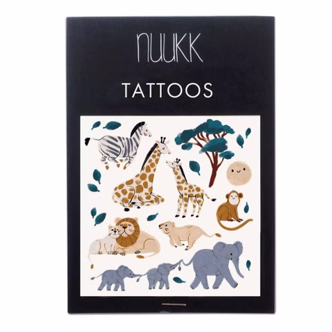 Tatuajes ecológicos safari