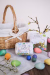 Confeti de hierba de Pascua