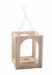 Wooden construction set lantern
