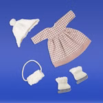 Doll clothes winter set
