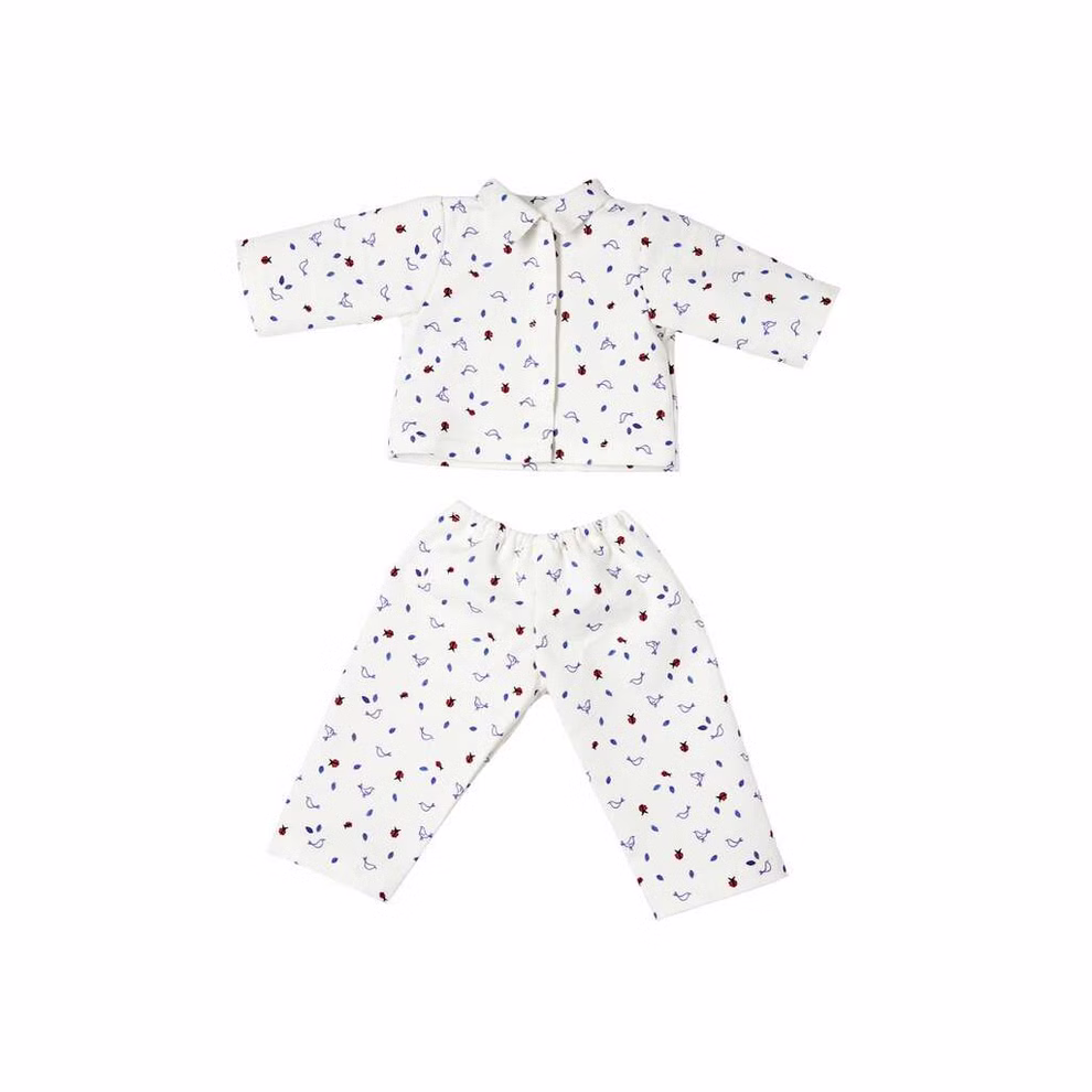 Käthe Kruse Schlafanzug für Waldorfpuppen für Puppen der Größe 20 - 25 cm _26591 Schlafanzug für Waldorfpuppen