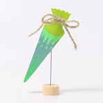 Cono escolar verde neón Cono escolar verde neón