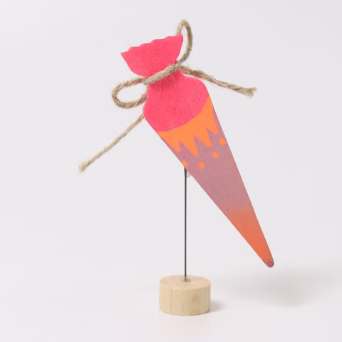 Cono scuola rosa neon