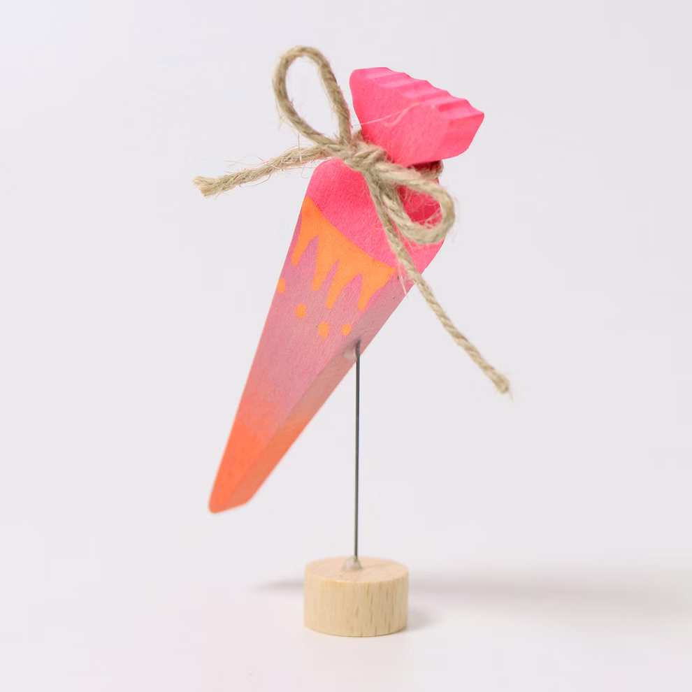 Neon pink school cone Neon pink school cone