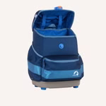 Borsa a tracolla, denim/tortora