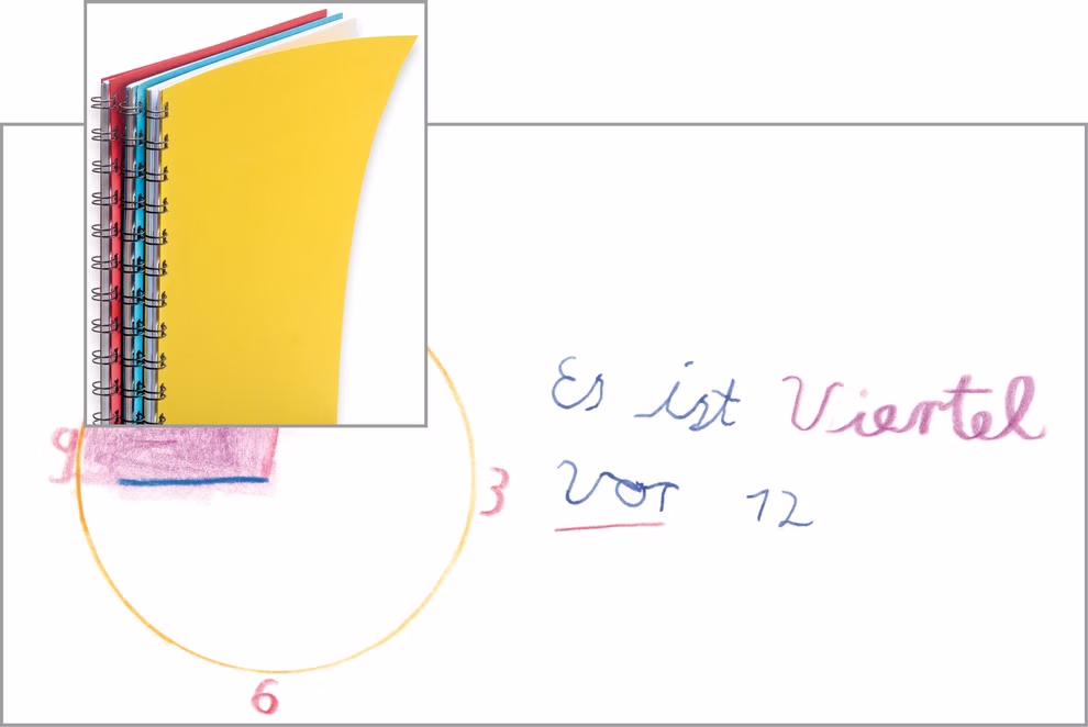 Sedulus Spiralepochenheft 52 Seiten Querformat gelb rot oder blau _29331 blau Spiralepochenheft 52 Seiten, Querformat blau