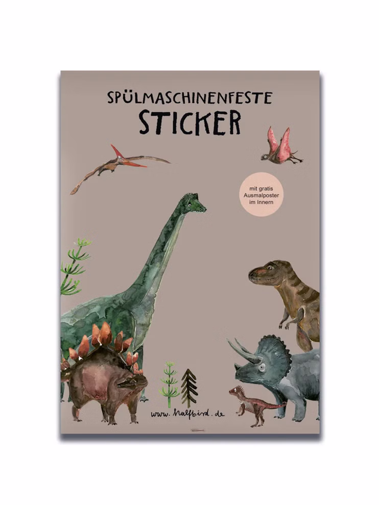 Spülmaschinenfeste Sticker Dinos Spülmaschinenfeste Sticker Dinos