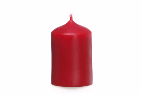Pilar rojo 6,5 cm, Ø 4,2 cm