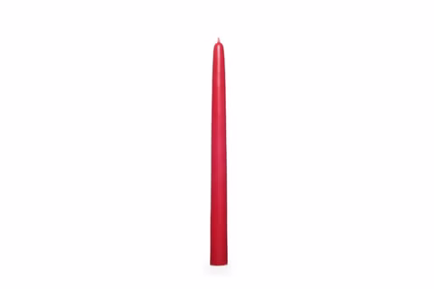 Vela cónica roja 30 cm, Ø 2,4 cm